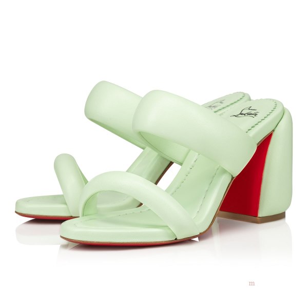 Christian Louboutin Inflama Sab Women's Sandals Green | DALINX137