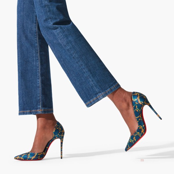 Christian Louboutin Iriza Women's Pumps Blue | YFAGUC158