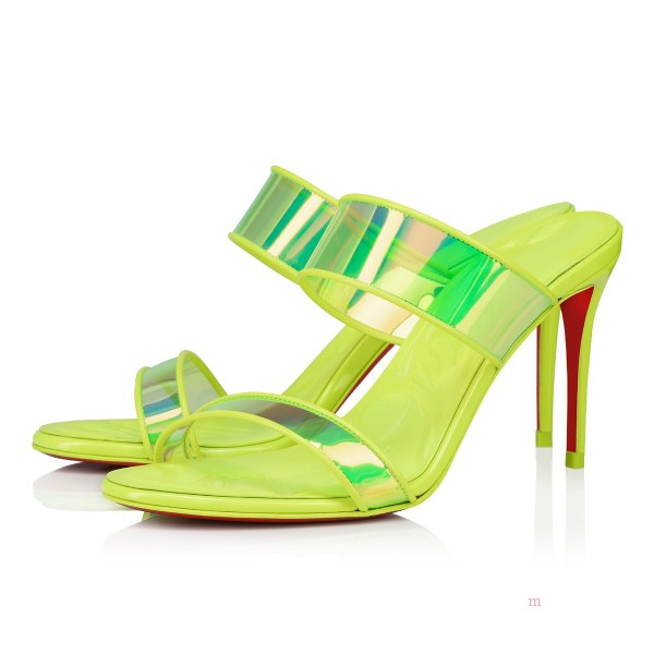 Christian Louboutin Just Loubi Women's Sandals Yellow | PKOSVZ356