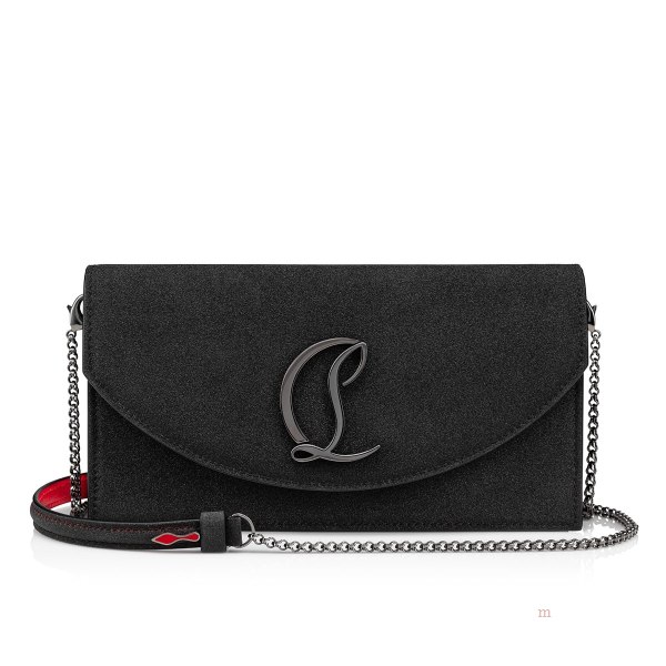 Christian Louboutin Loubi54 Women's Clutch Bag Black | PLAECW325