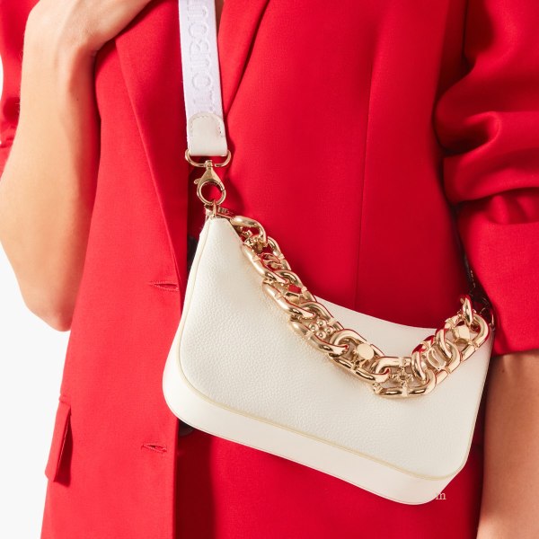 Christian Louboutin Loubila Chain mini Women's Shoulder Bag White | MOTIUX930