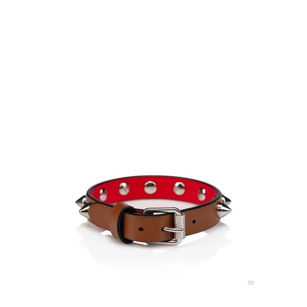 Christian Louboutin Loubilink bracelet Men's Bracelet Beige | IMYCRF362