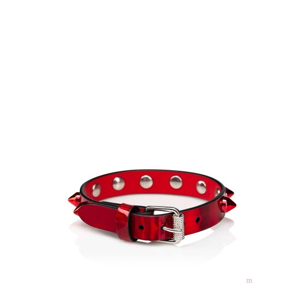 Christian Louboutin Loubilink bracelet Men's Bracelet Red | XTZYCL791