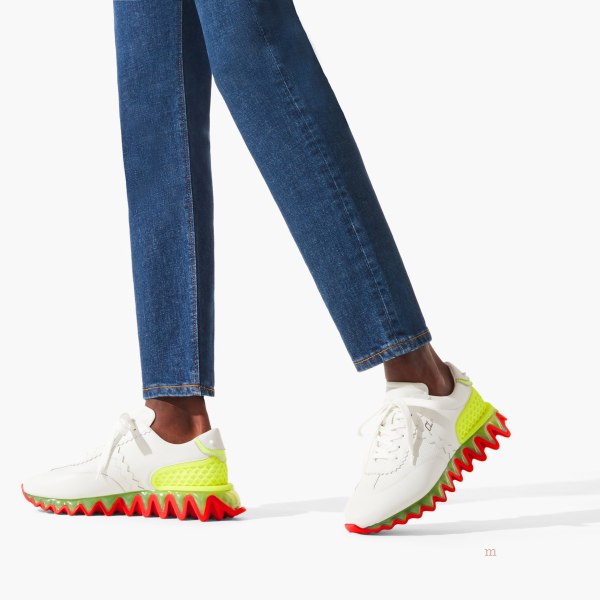 Christian Louboutin Loubishark Men's Sneakers Yellow | FDJQBK453