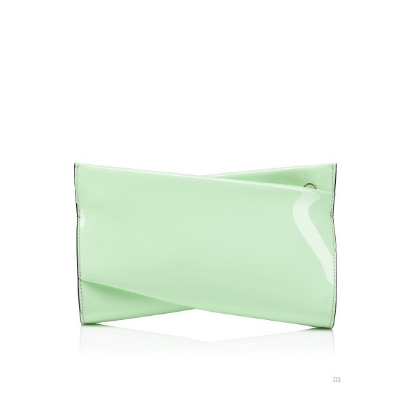 Christian Louboutin Loubitwist small Women's Clutch Bag Green | YDKLEF614