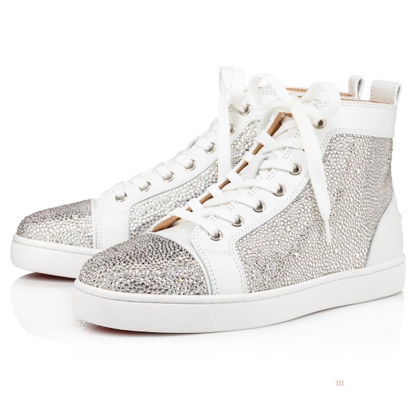 Christian Louboutin Louis Men's High Top Sneakers White | FXSLVG129