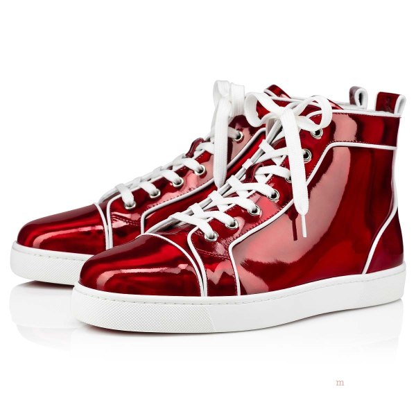 Christian Louboutin Louis Men's Sneakers Red | DARTFQ306