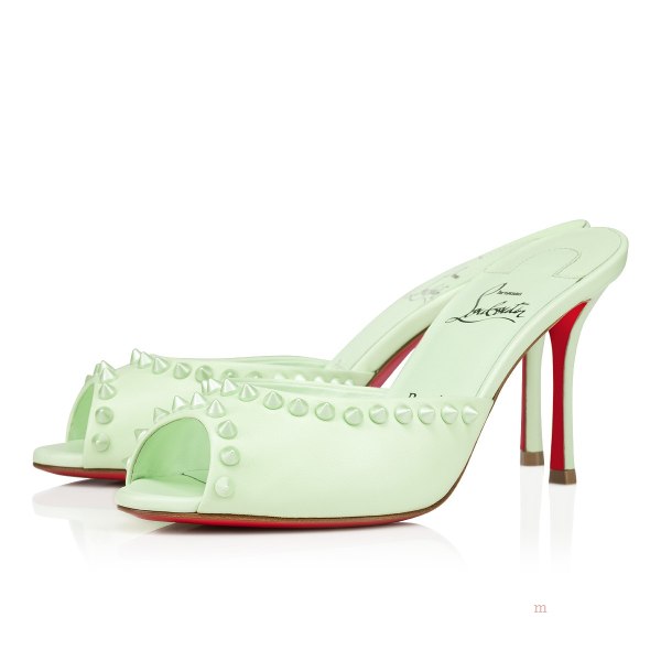 Christian Louboutin Me Dolly Spike Women's Sandals Green | KSMRHY250