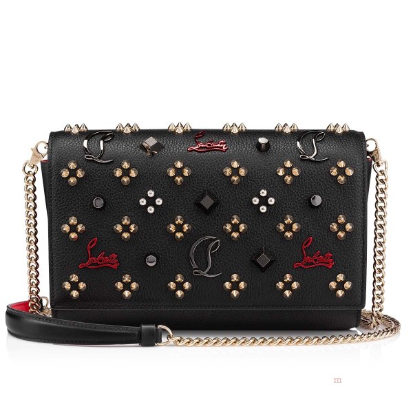 Christian Louboutin Paloma Women's Clutch Bag Black | UYXKCD930