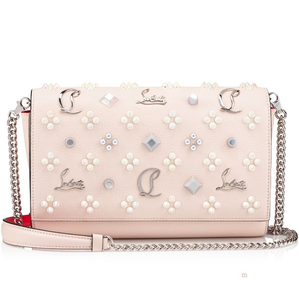 Christian Louboutin Paloma Women's Clutch Bag Beige | VGSCLA637