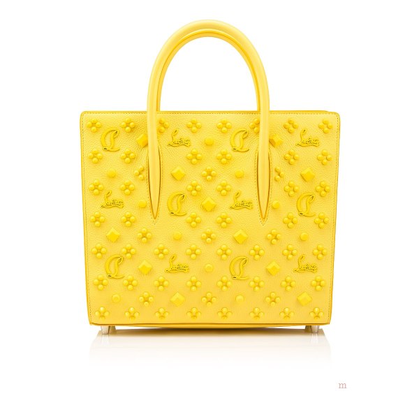 Christian Louboutin Paloma medium Women's Handbags Yellow | CUPLRN167