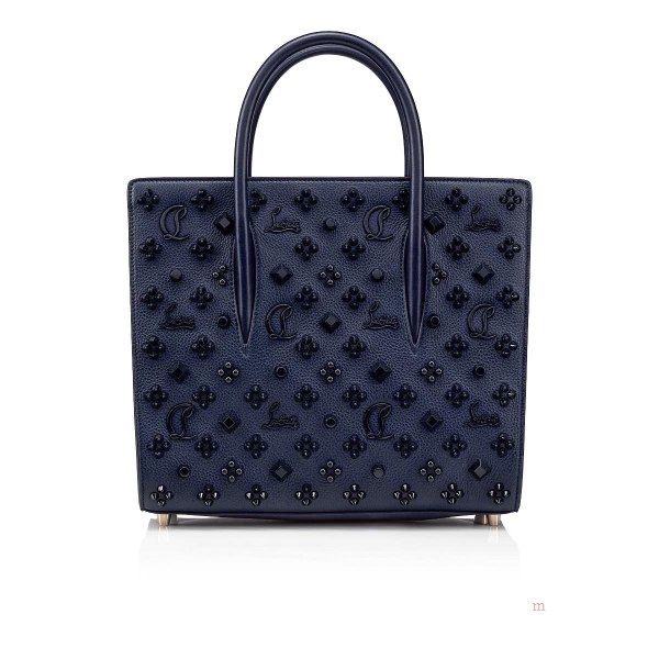 Christian Louboutin Paloma medium Women's Handbags Blue | SPDVUC927