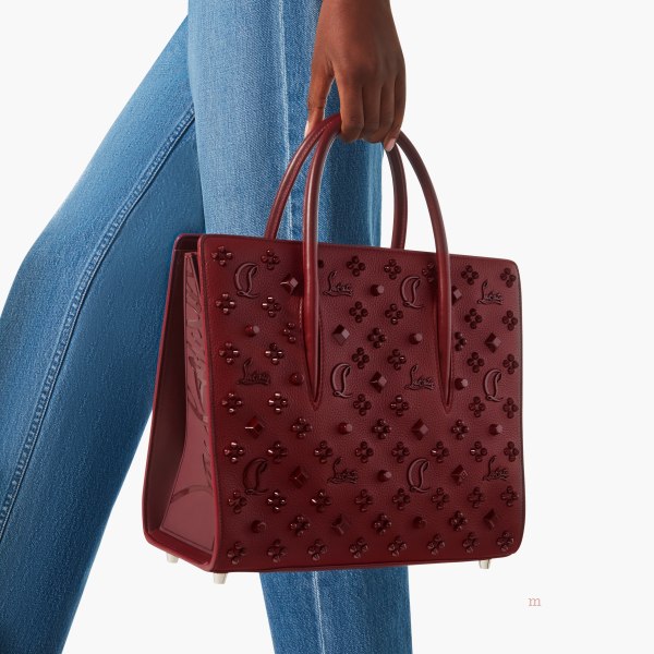 Christian Louboutin Paloma medium Women's Handbags Red | YEPVDN512