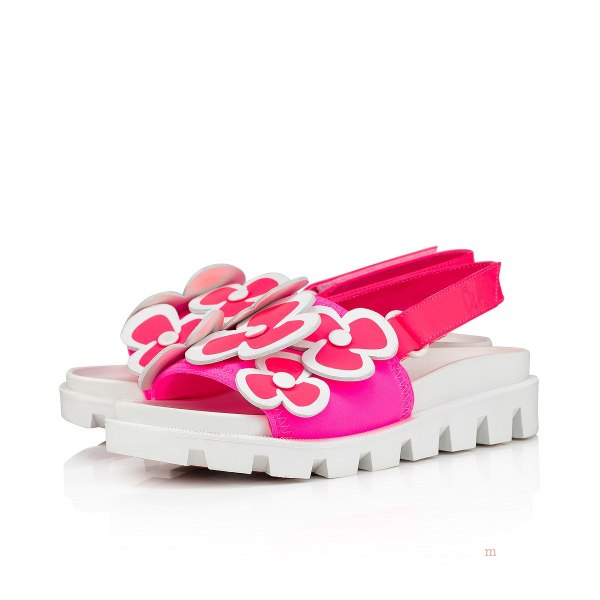 Christian Louboutin Pensamoi Girls' Sandals Pink | BAJEZF867