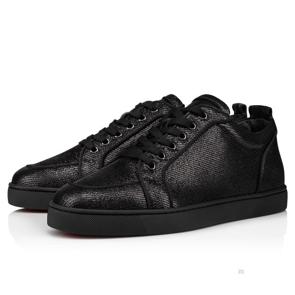 Christian Louboutin Rantulow Men's Low Top Sneakers Black | OCXPGI693