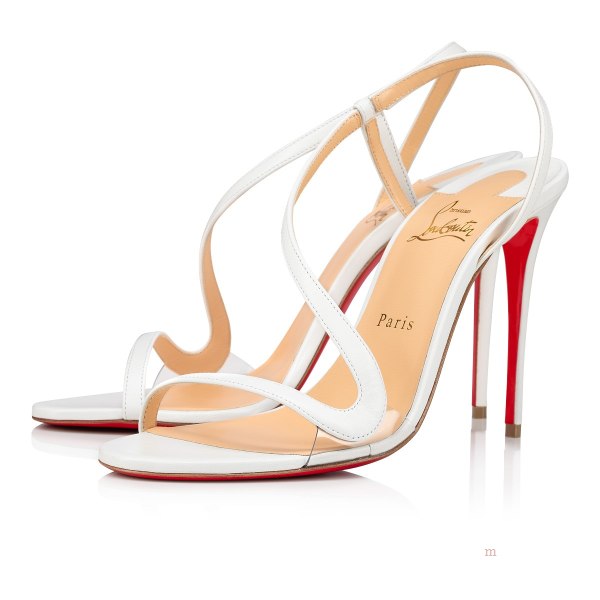 Christian Louboutin Rosalie Women's Sandals White | NLEQBX965