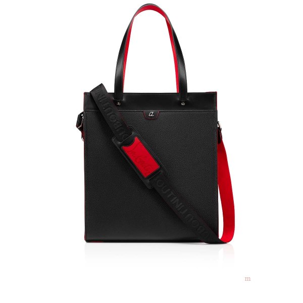 Christian Louboutin Ruistote Men's Tote Bag Black | OJUAKC985