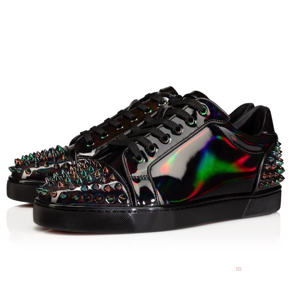 Christian Louboutin Seavaste 2 Men's Low Top Sneakers Black | TNGJPE598