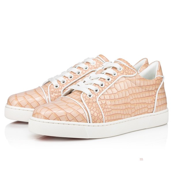 Christian Louboutin Vieira Women's Sneakers Beige | LYRHSK569